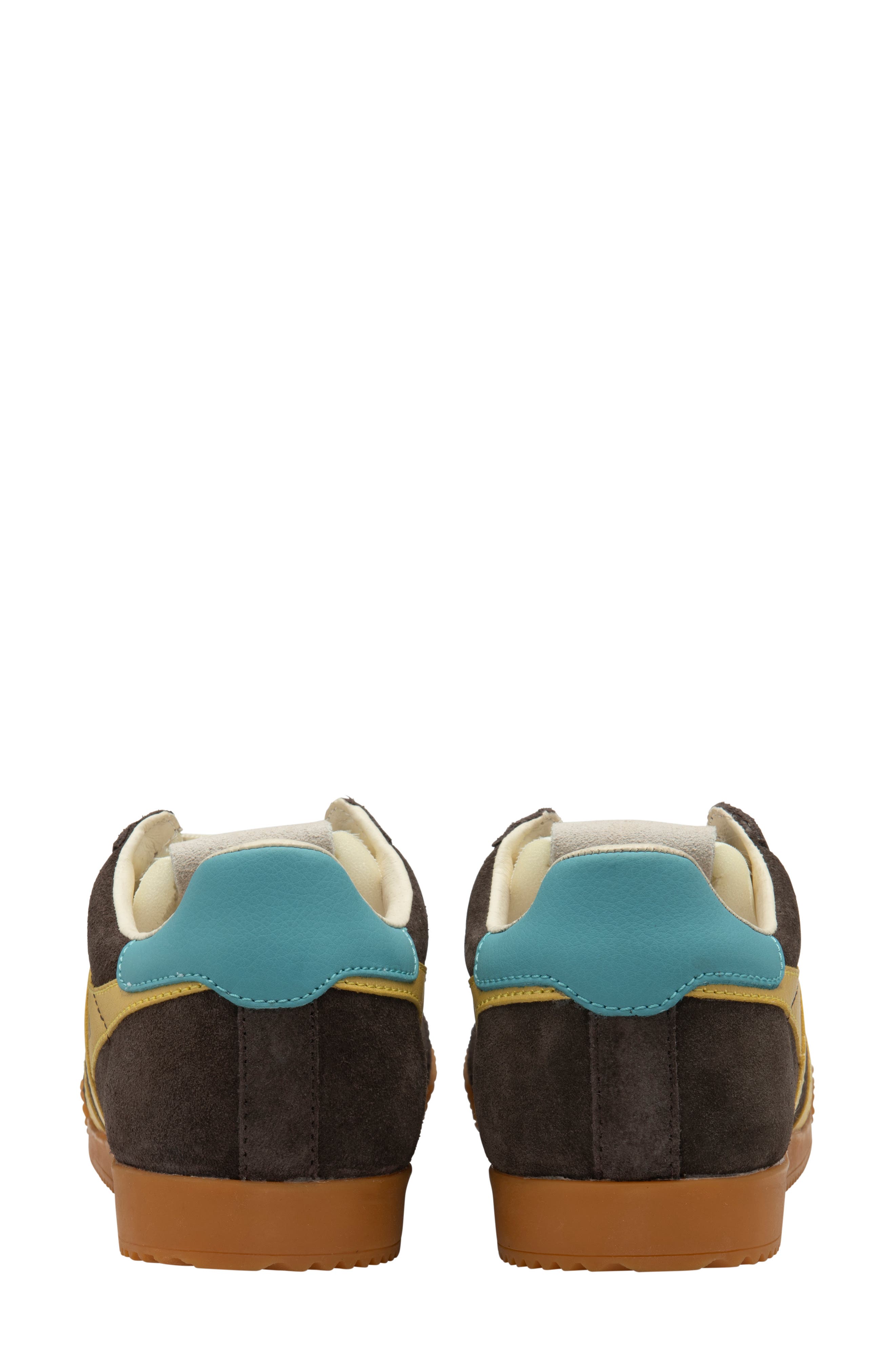 Gola Elan Sneaker, Alternate, color, Mocha/ Pollen/ Ocean