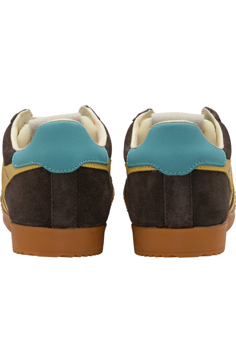 Gola Elan Sneaker, Alternate, color, Mocha/ Pollen/ Ocean