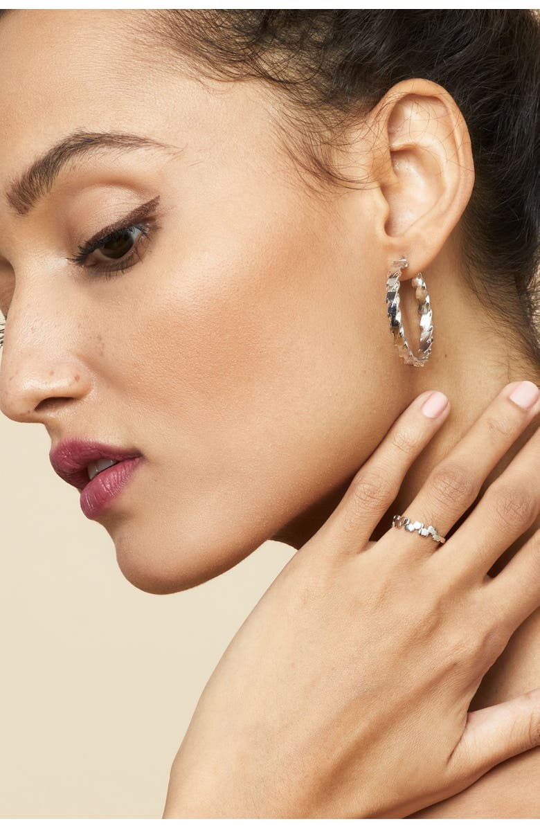 Oradina 14K White Gold Love Story Ring, Alternate, color, White Gold