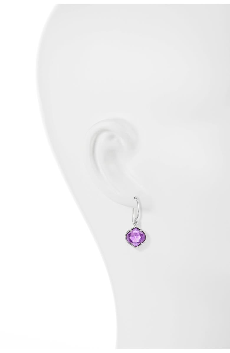 LEGEND AMRAPALI SILVER Sterling Silver Pallavi Amethyst Drop Earrings, Alternate, color, 