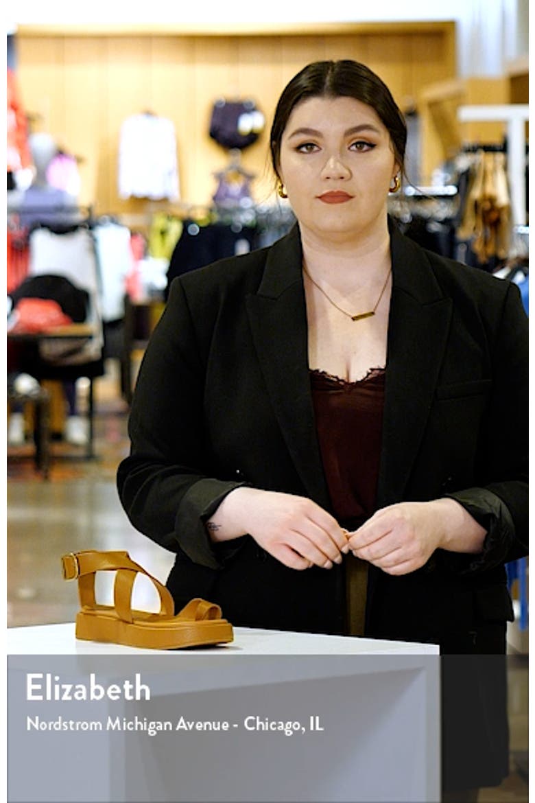 Audrina Toe Loop Sandal video