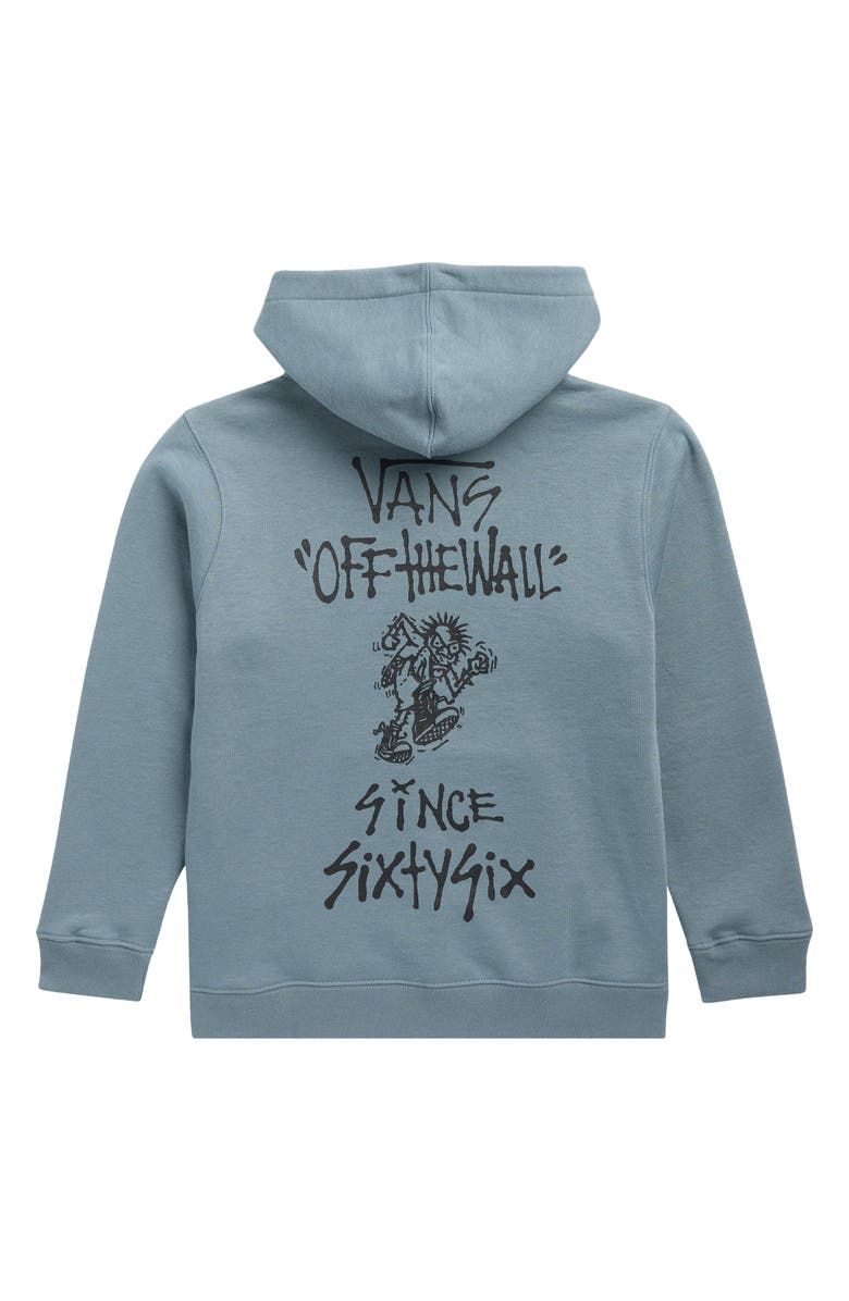 Vans Kids' Let Loose Graphic Hoodie, Alternate, color, Stormy Weather