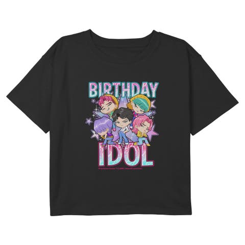Girl's Kpop Demon Hunters Saja Boys Birthday Idol Star  Graphic T-Shirt