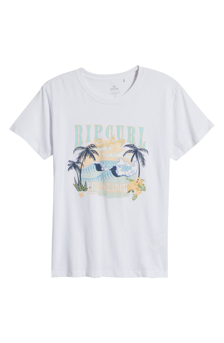 Rip Curl Paradise Palms Cotton Graphic T-Shirt, Alternate, color, 