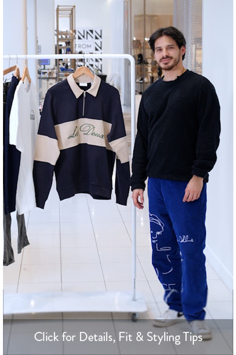Cory Quarter Zip Rugby Shirt video