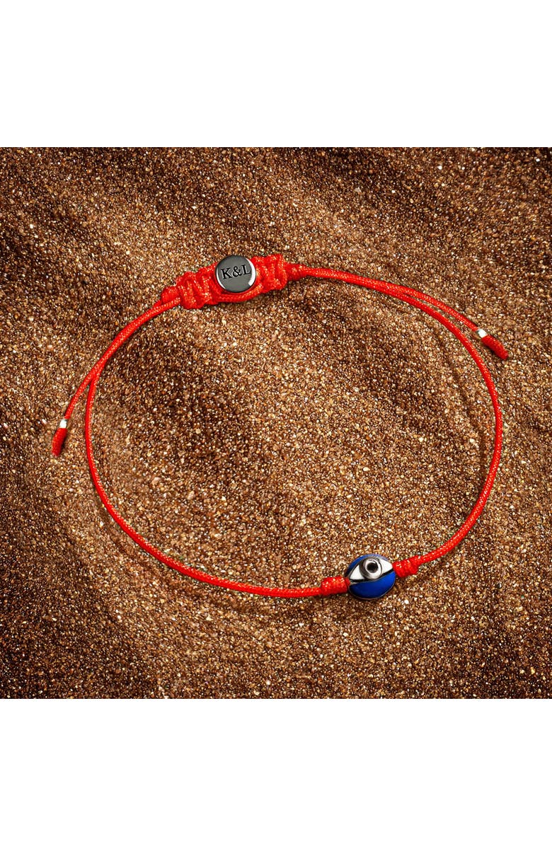 Karma and Luck Spiritual Freedom - Evil Eye Red String Bracelet, Alternate, color, 
