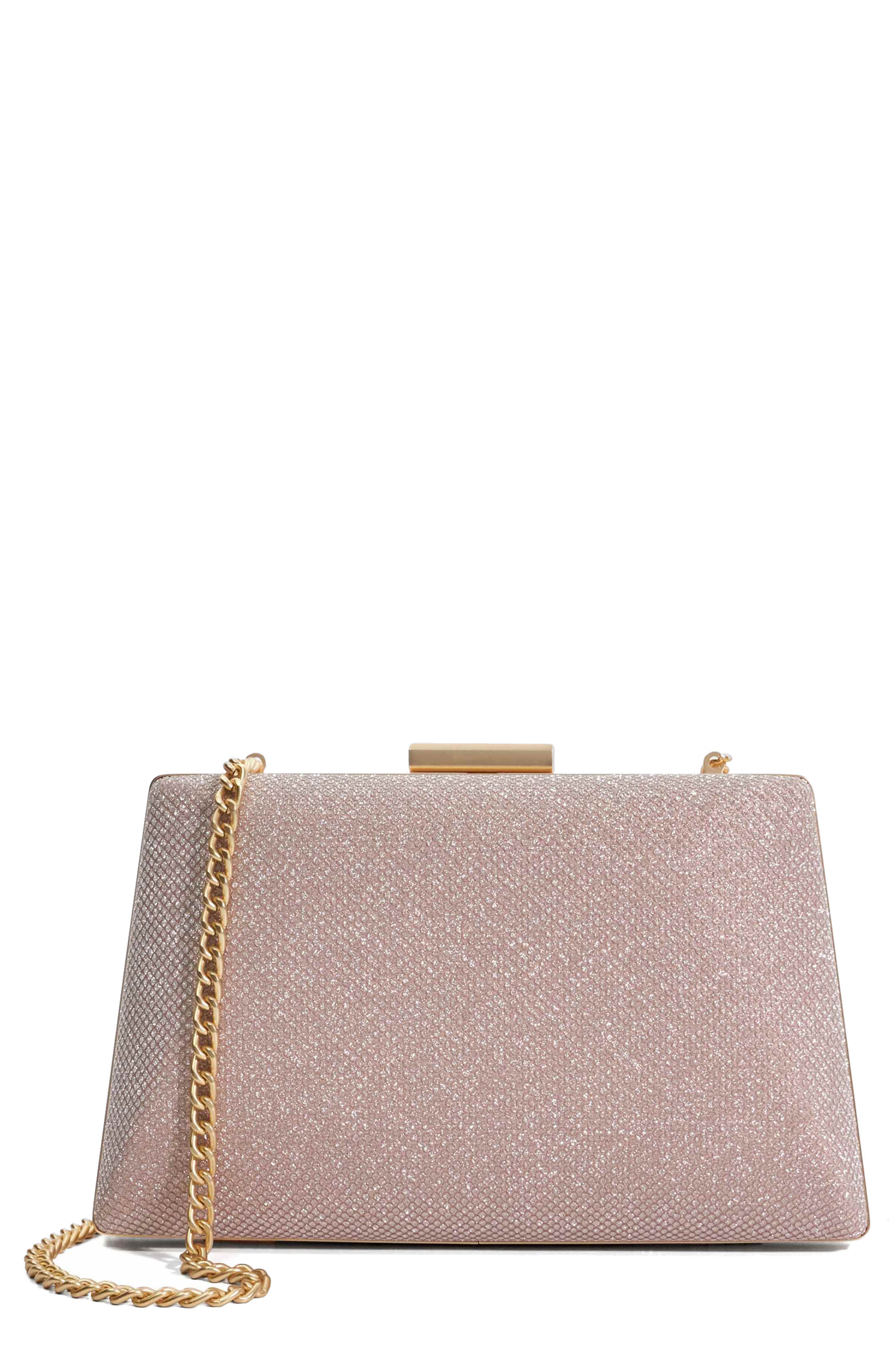 Dune London Bellaria Frame Clutch, Main, color, 