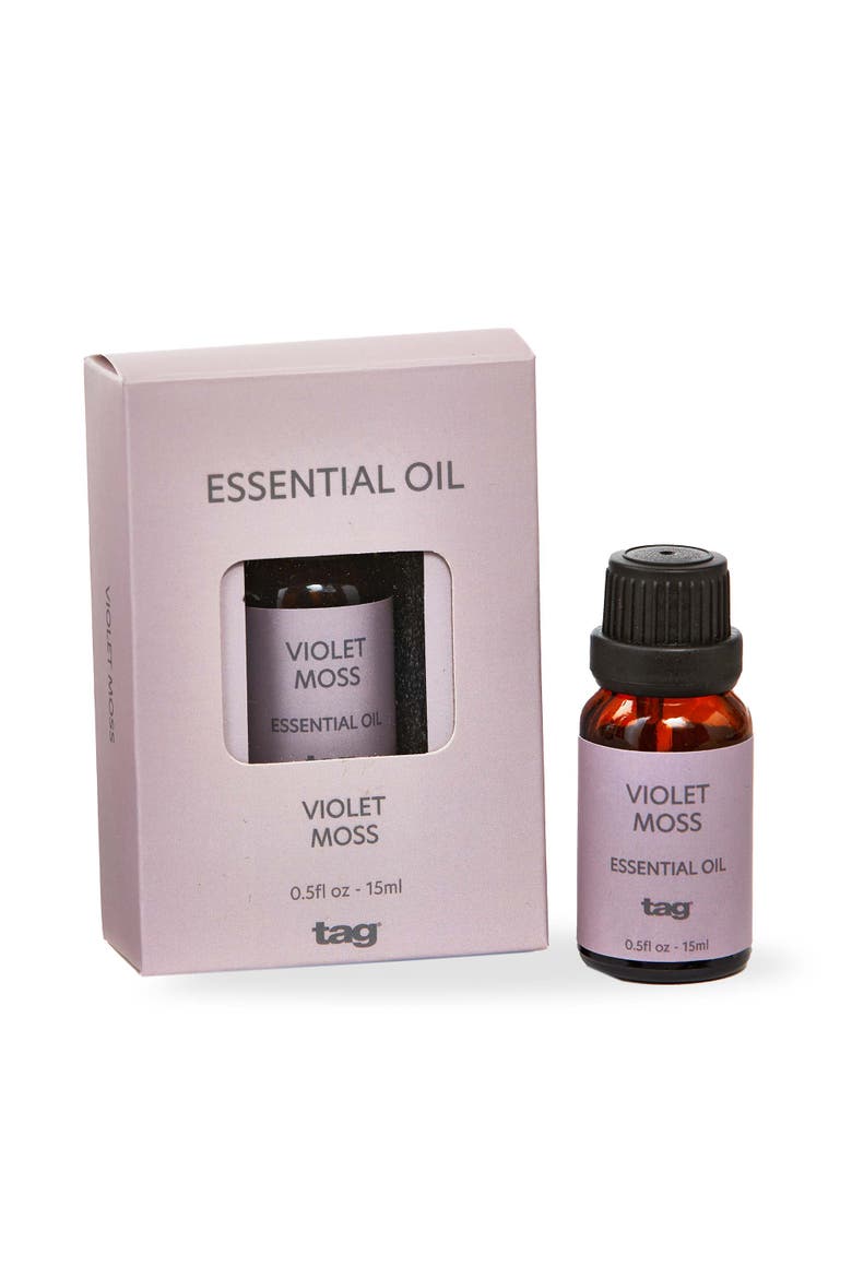 Violet Moss Essential Oil Home Fragrance for Everyday Use, Main, color, Purple