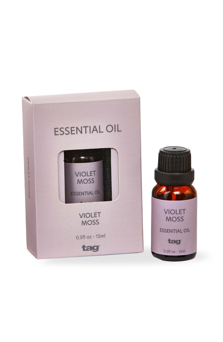 tag Violet Moss Essential Oil Home Fragrance for Everyday Use, Main, color, Multicolored