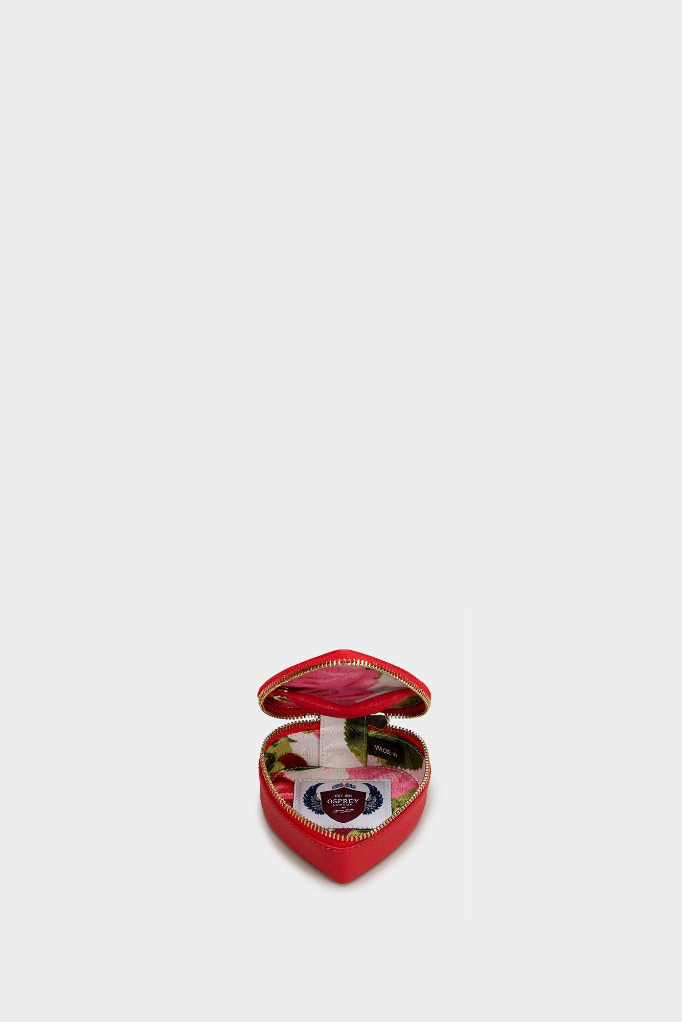 The Tilly Leather Heart Gift Set, Alternate, color, Light Red
