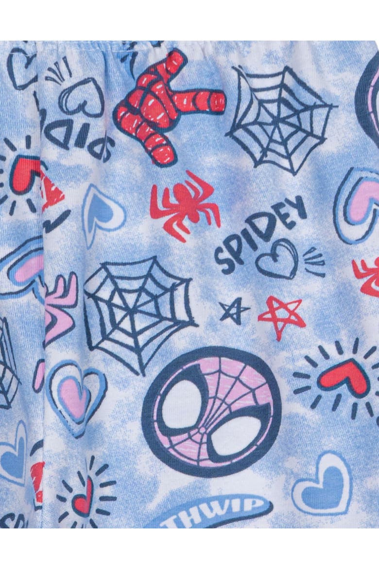Spidey and His Amazing Friends 2-Piece T-Shirt and Leggings Set, Alternate, color, Pink Blue Spider Man
