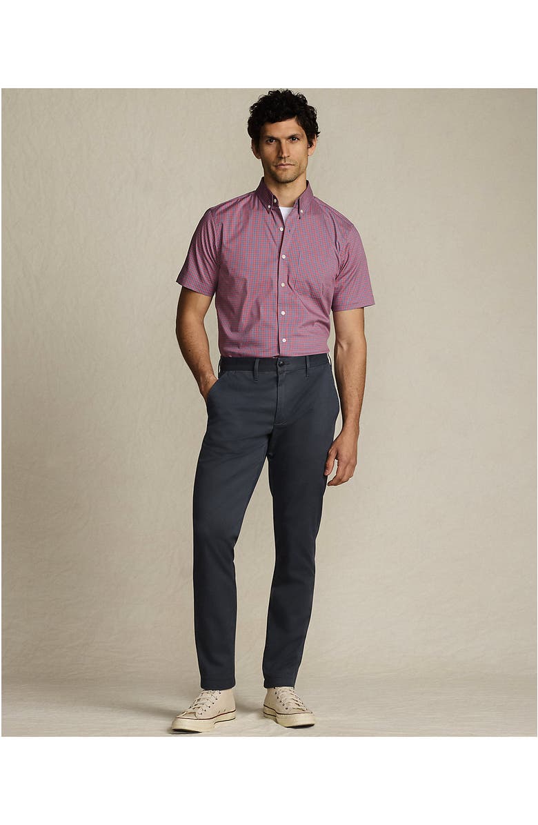 Lands' End Travel Kit Slim Fit Chino Pant, Alternate, color, Steel Gray