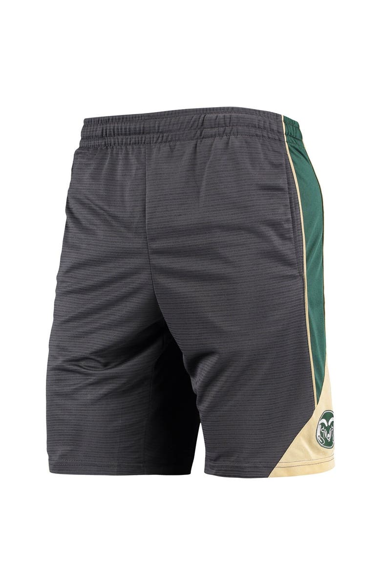 COLOSSEUM Men's Colosseum Charcoal Colorado State Rams Team Turnover Shorts, Alternate, color, Charcoal