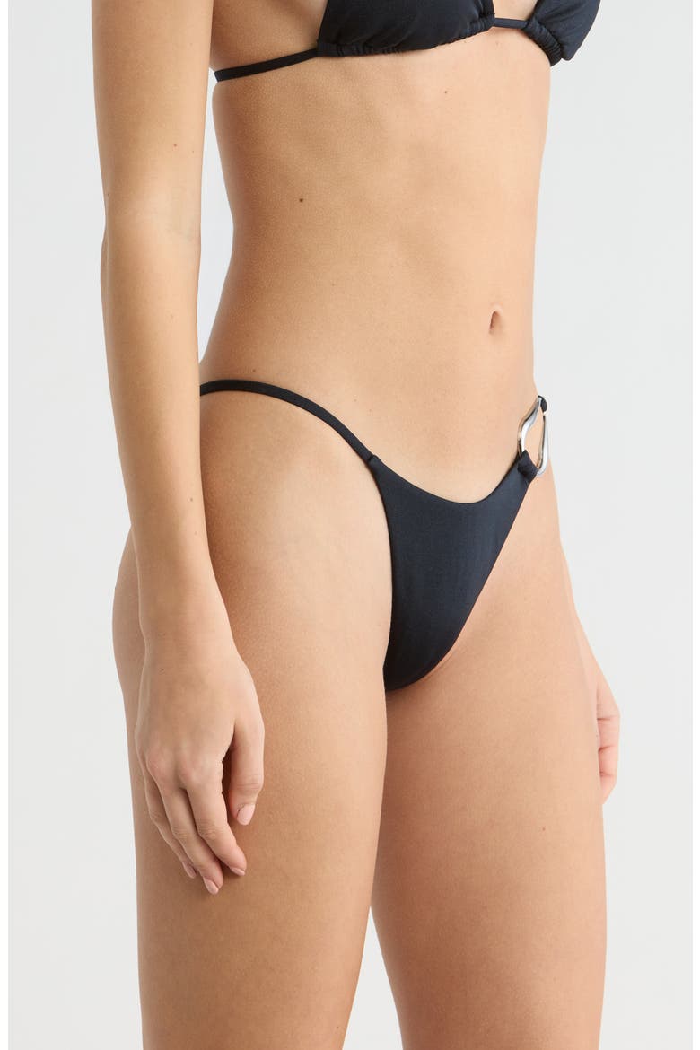 Octavia Swim Bottoms, Alternate, color, BLACK