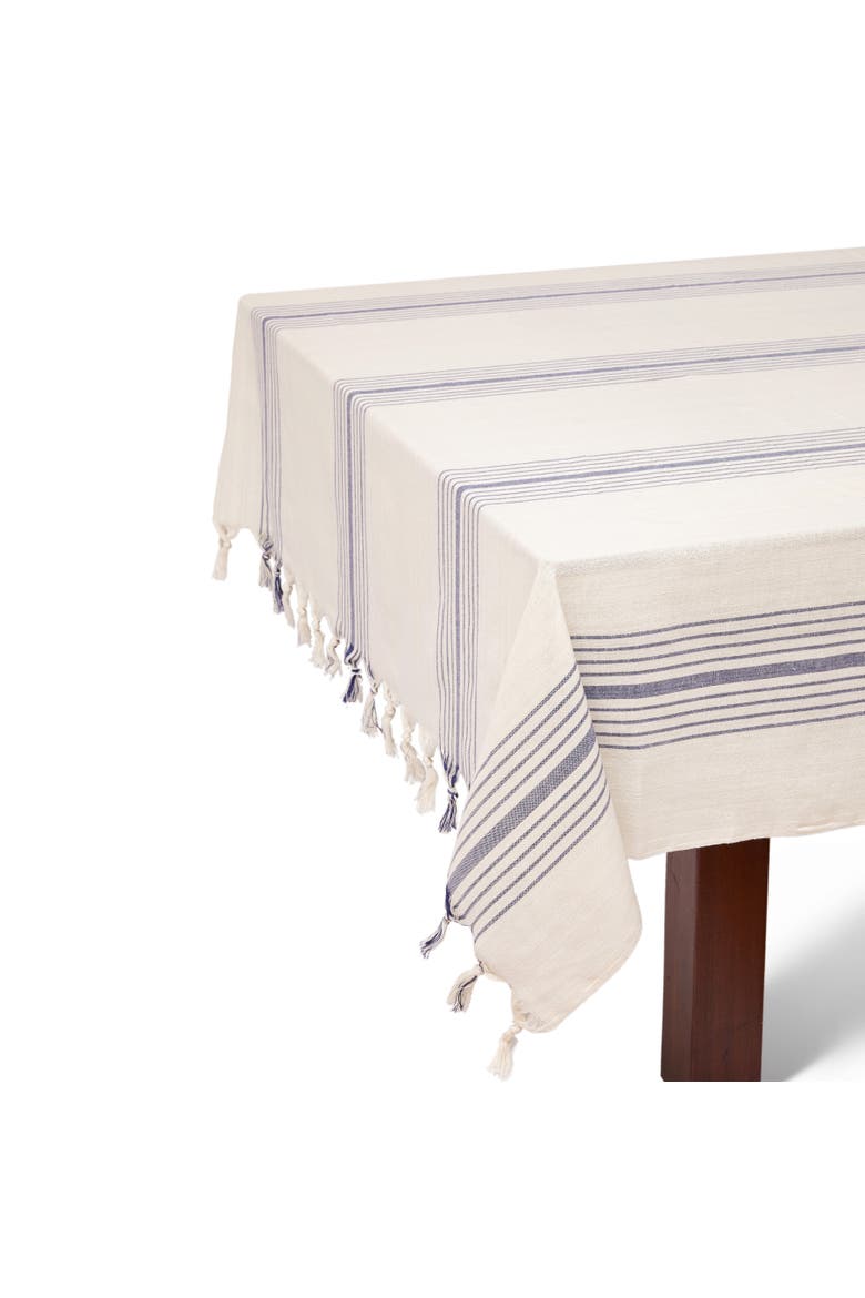 Sustainable Kayseri Tablecloth Set, Alternate, color, Blue