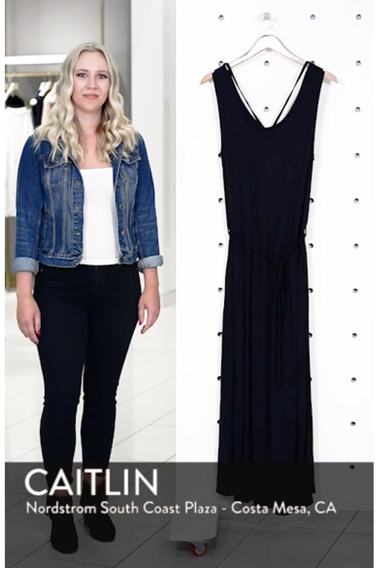 Strappy V-Back Maxi Dress video