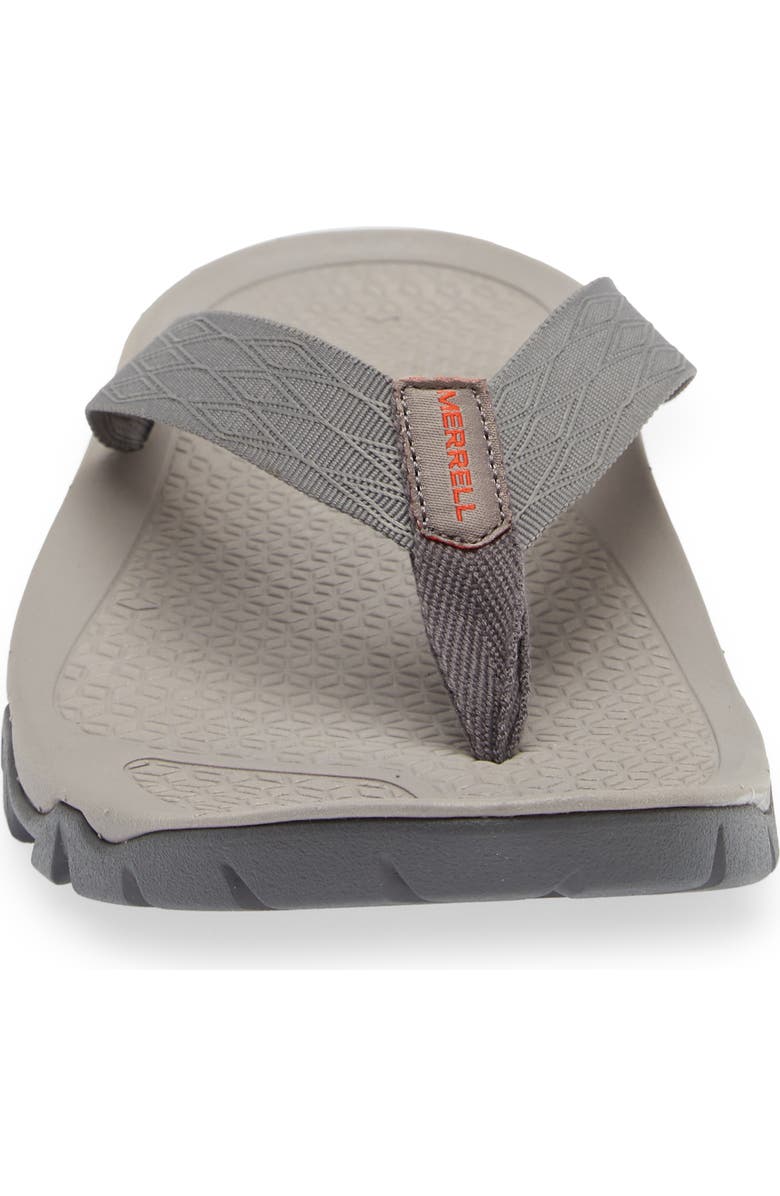 Merrell Breakwater Water Resistant Flip Flop, Alternate, color,