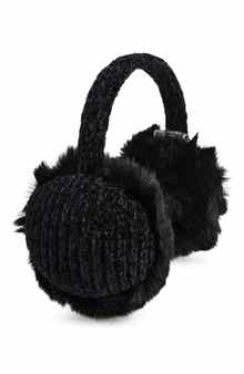 Chenille & Faux Fur Earmuffs