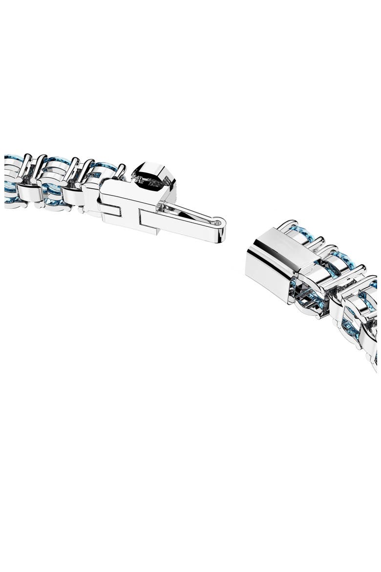 Matrix Crystal Tennis Bracelet, Alternate, color, BLUE
