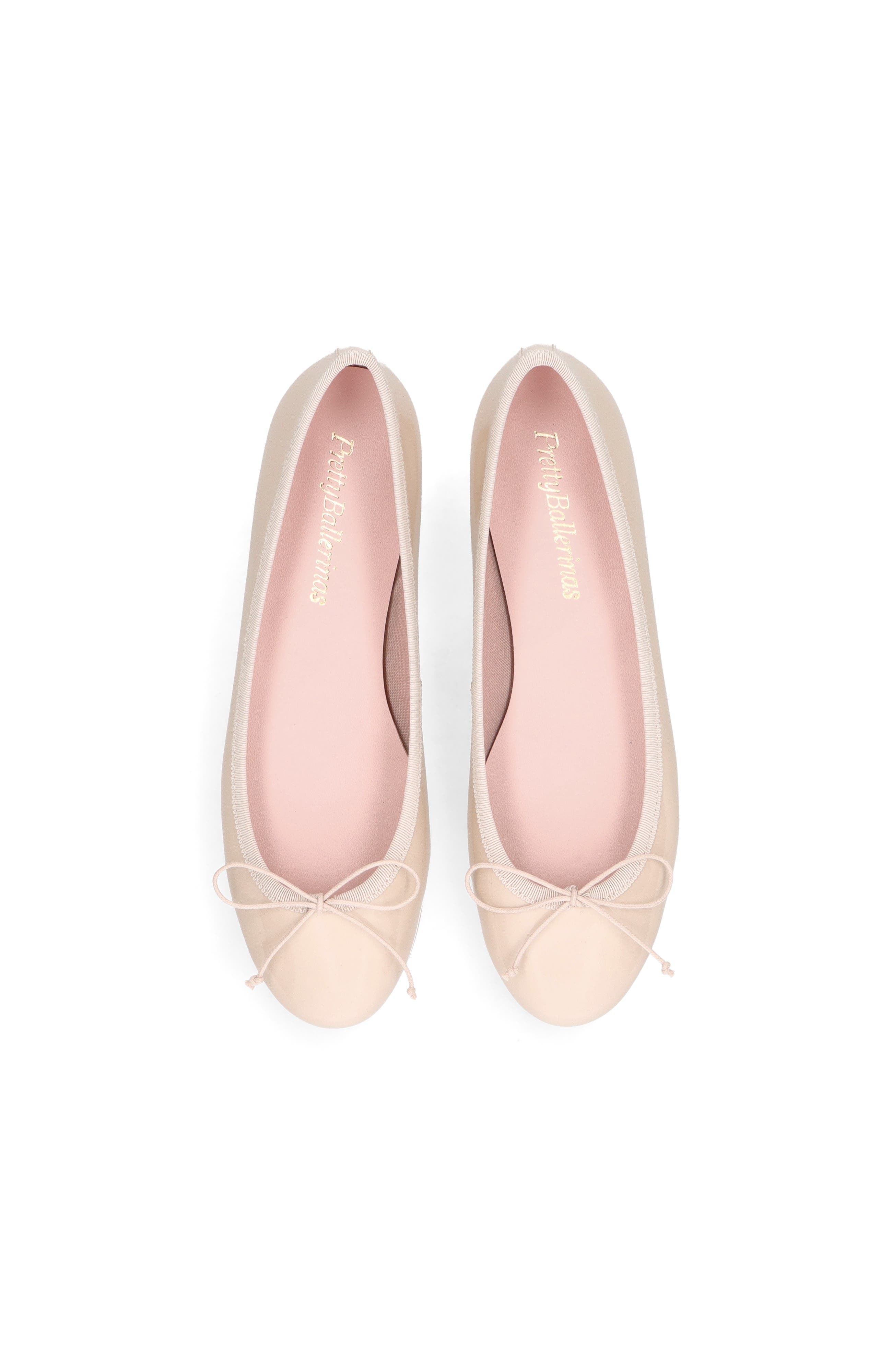 Round Toe Patent Ballet Flat, Alternate, color, Pink