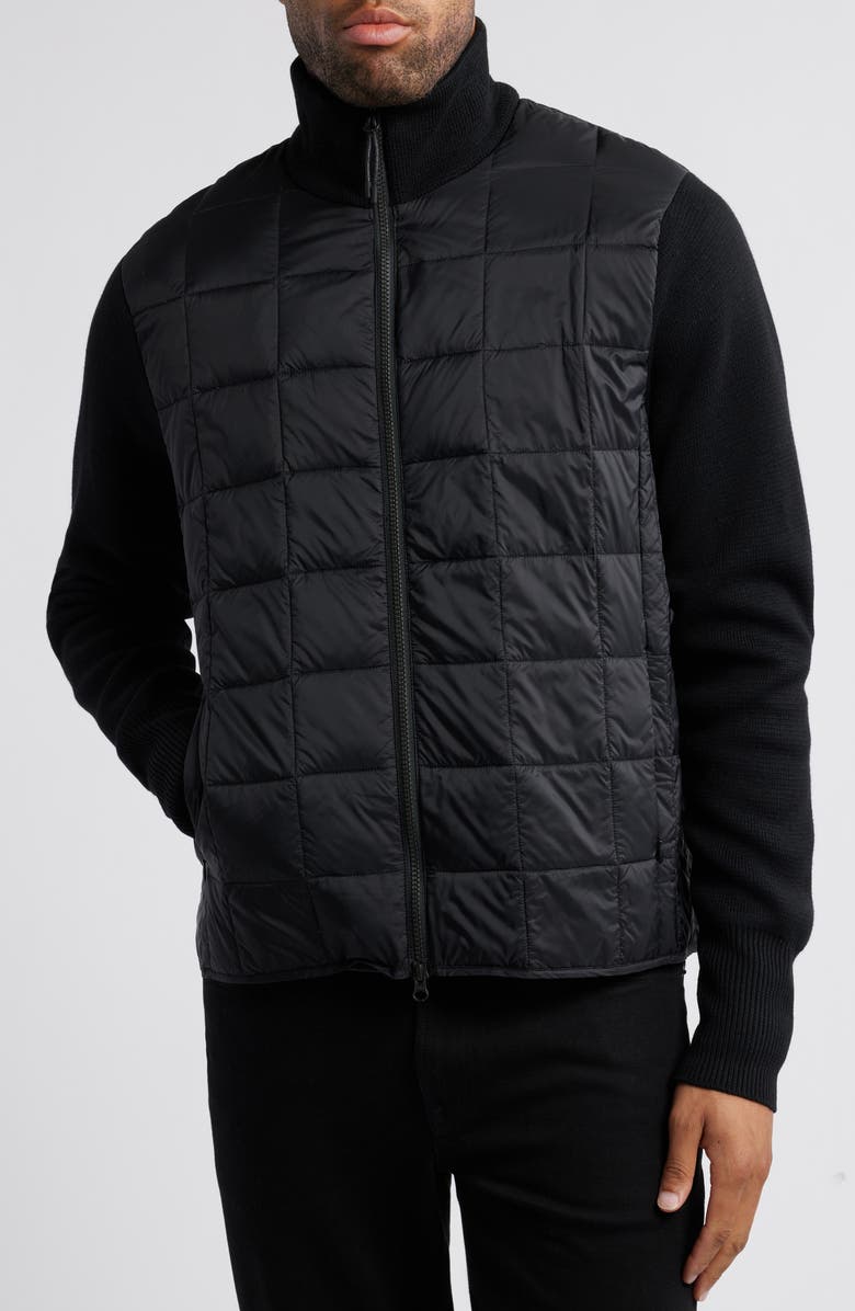 TAION Mixed Media 800 Fill Power Down Jacket, Alternate, color, 