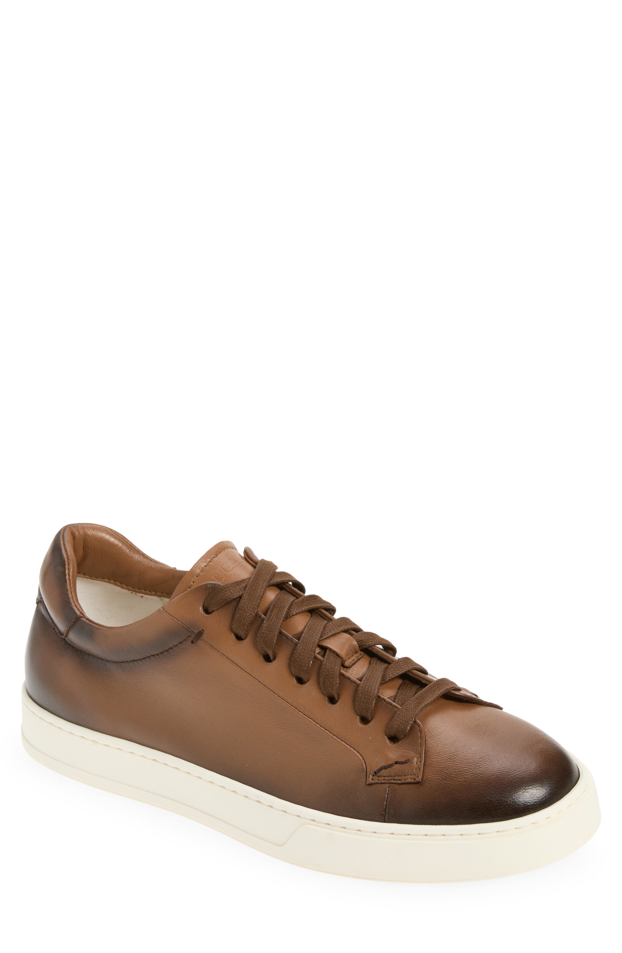 Spencer Low Top Sneaker, Main, color, MORGAN CUOIO