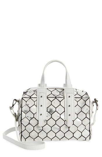 Patrizia Luca Chevron Geo Duffle Satchel