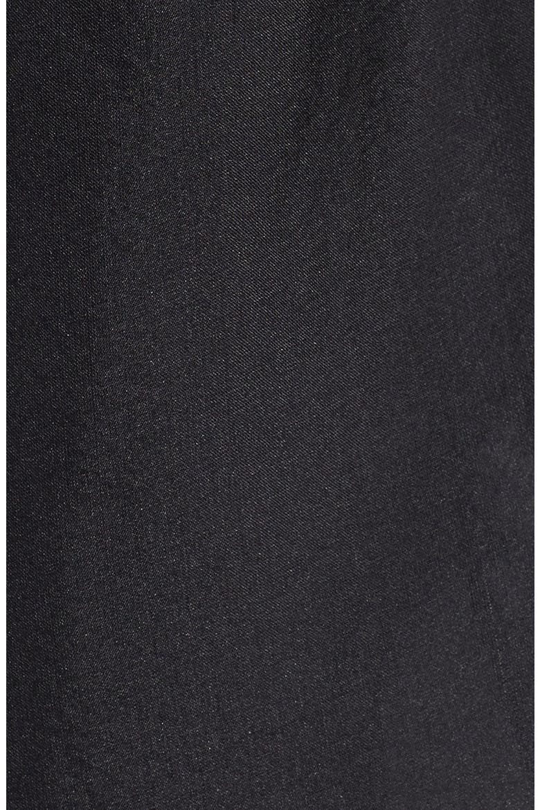 Satin Border Silk Wrap, Alternate, color, BLACK