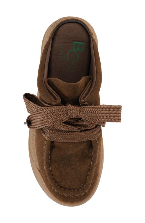 Bc Footwear Evolution Platform Mule In Brown
