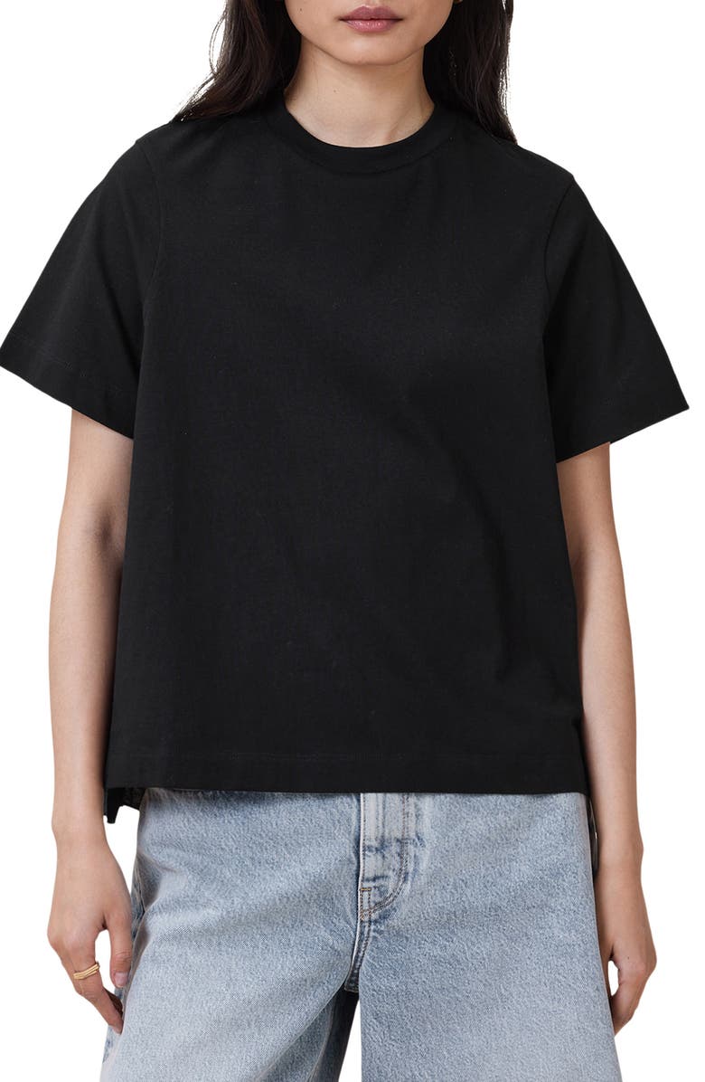 AllSaints Pia Cotton T-Shirt, Alternate, color, 
