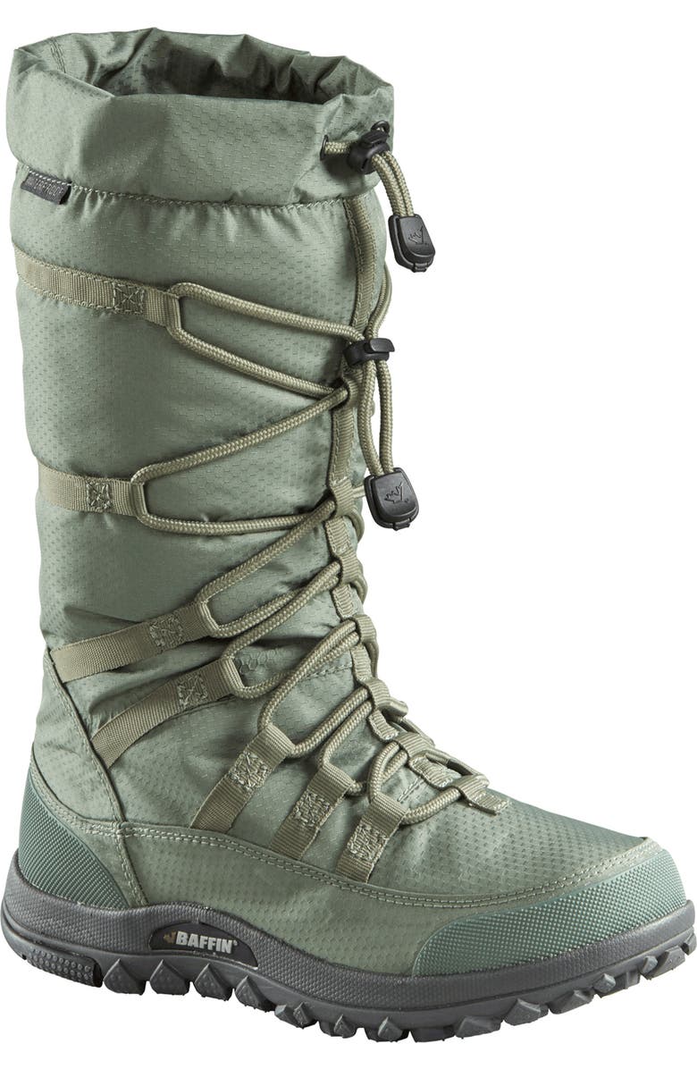 Baffin Escalate Waterproof Winter Boot, Main, color, Sea Green