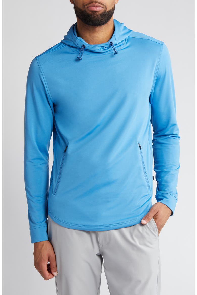 Ivy Golf Hoodie, Main, color, BLUE