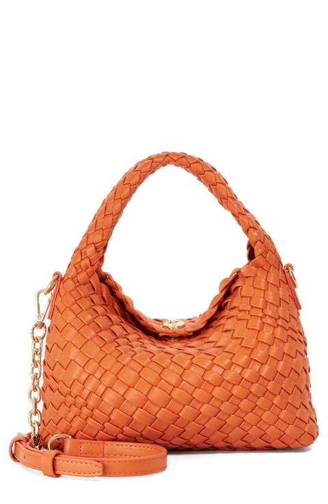 Dinkydeliberate Woven Top Handle Bag