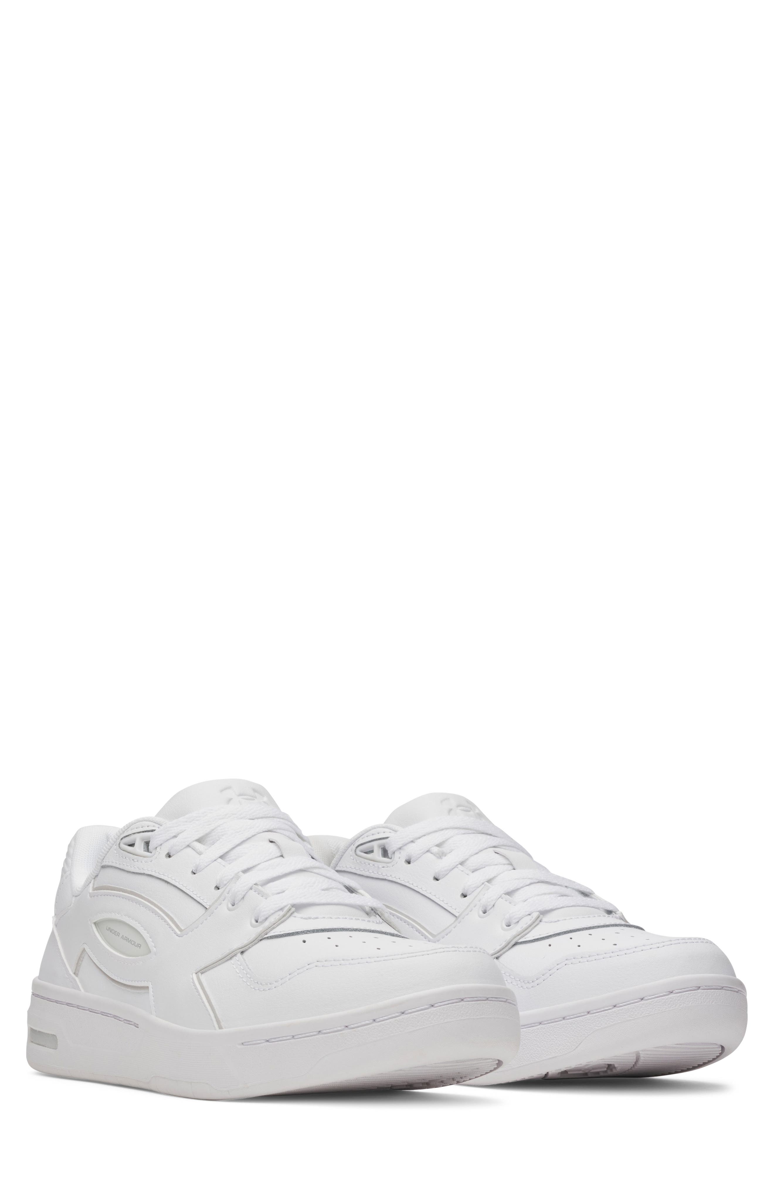Under Armour UA Flex Sneaker, Main, color, White / White / Distant Gray