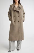 Johnstons of Elgin Great Double Breasted Wool Coat