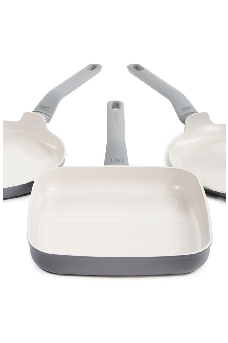 Leo Balance 3-Piece Specialty Cookware Set, Alternate, color, MOONMIST