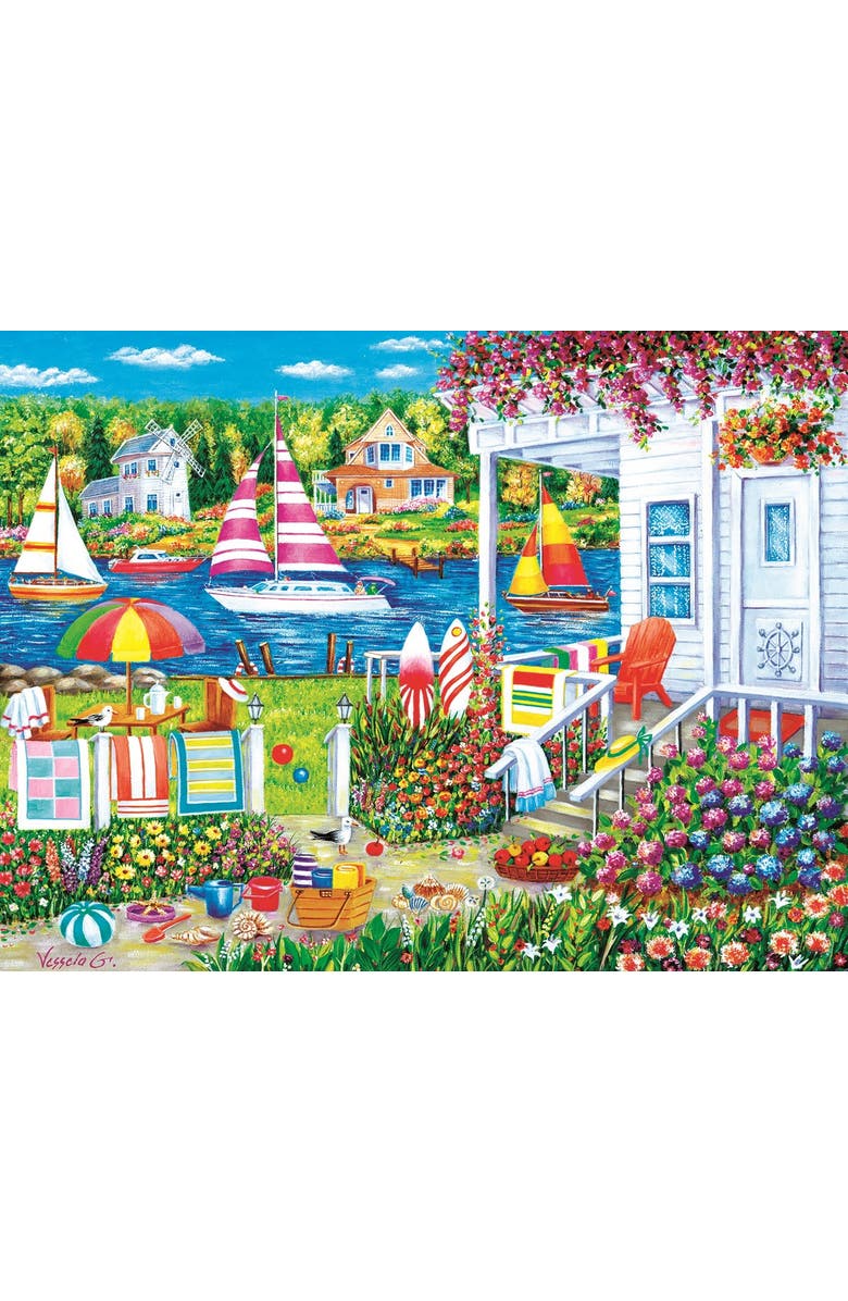 Sunsout House on the Water 500 piece Jigsaw Puzzle for Adults, Alternate, color, Multicolor