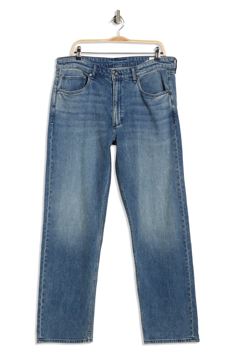 Fit 4 Authentic Stretch Straight Leg Jeans, Alternate, color, DAMIAN