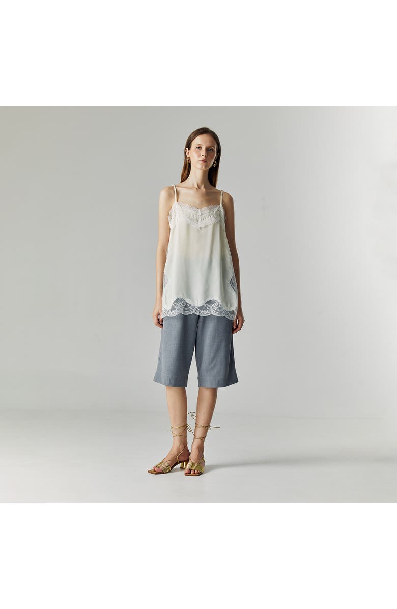 ATS Thea Lace Camisole Top, Alternate, color, Broken White