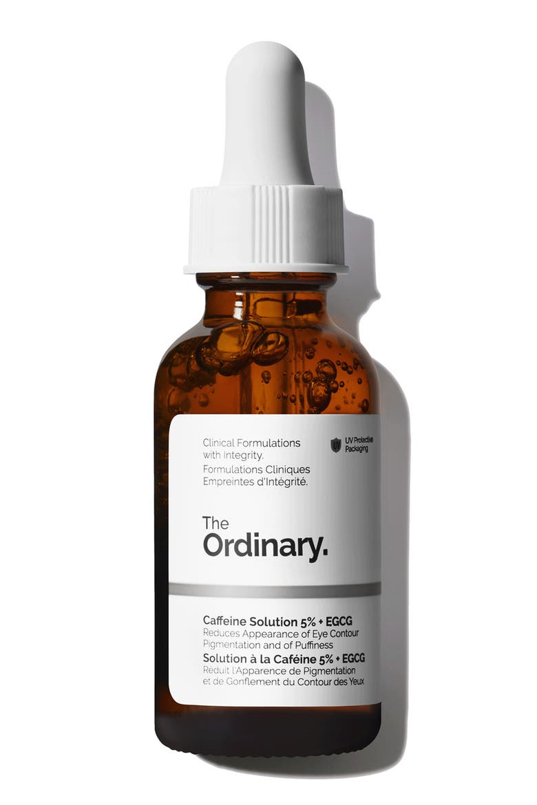Caffeine Solution 5% + EGCG Depuffing Eye Serum for Dark Circles, Main, color, NO COLOR