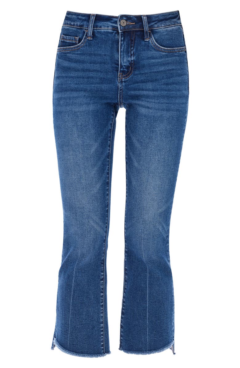 Bayeas High Waist Step Hem Ankle Jeans, Alternate, color, 