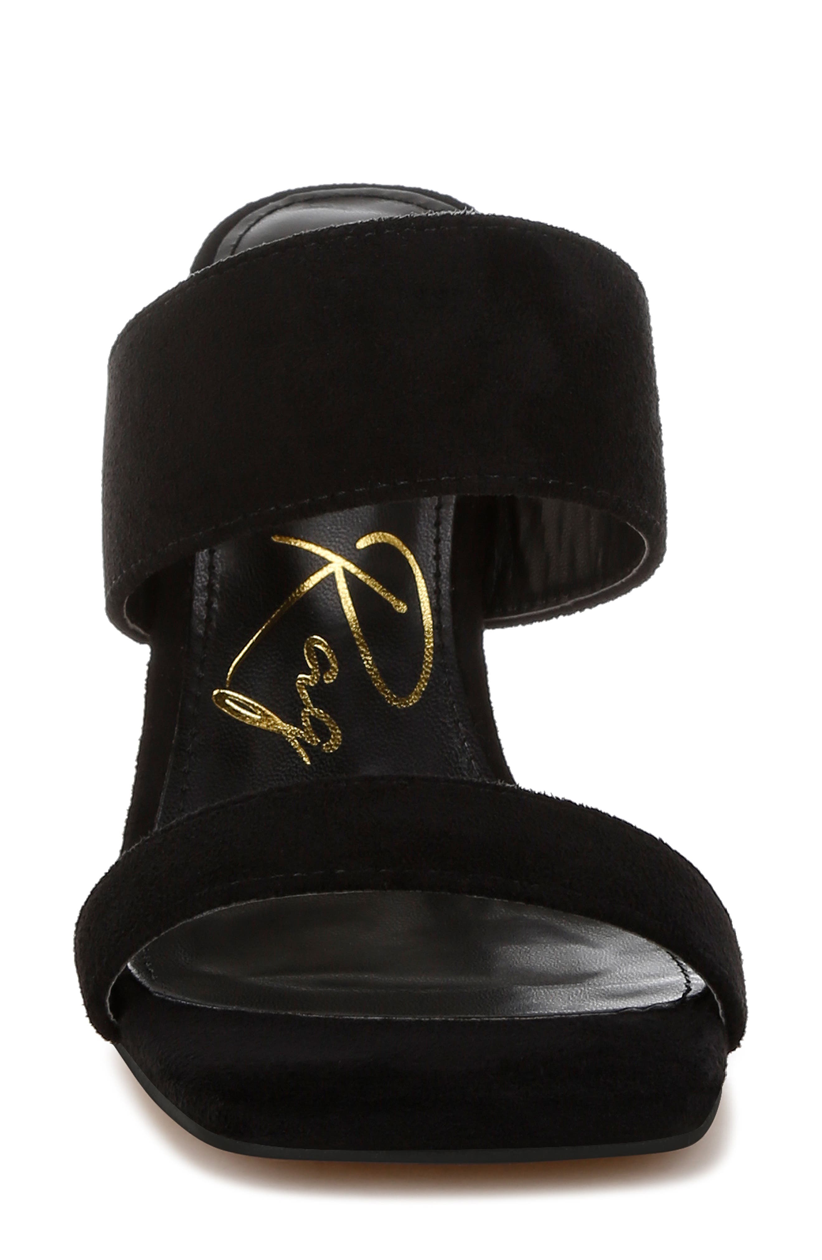 LONDON RAG Zimeski Wedge Sandal, Alternate, color, Black