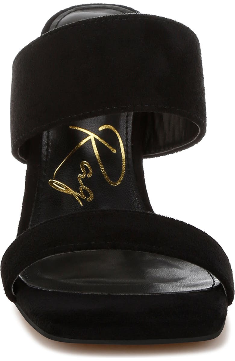 LONDON RAG Zimeski Wedge Sandal, Alternate, color, Black