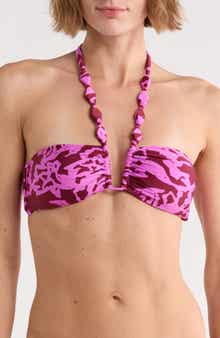 ViX Paula Hermanny Ponche Alexa Carol Halter Bikini Top