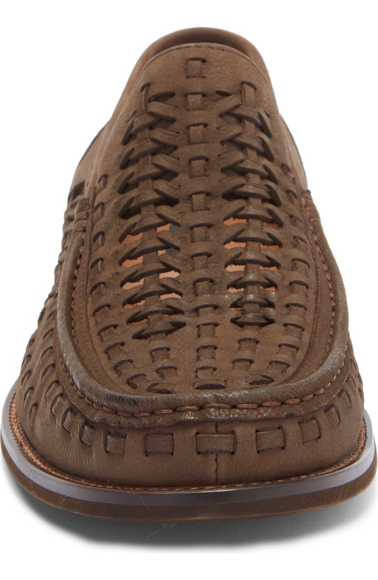 Steve Madden Gaetano Woven Loafer, Alternate, color, Moss