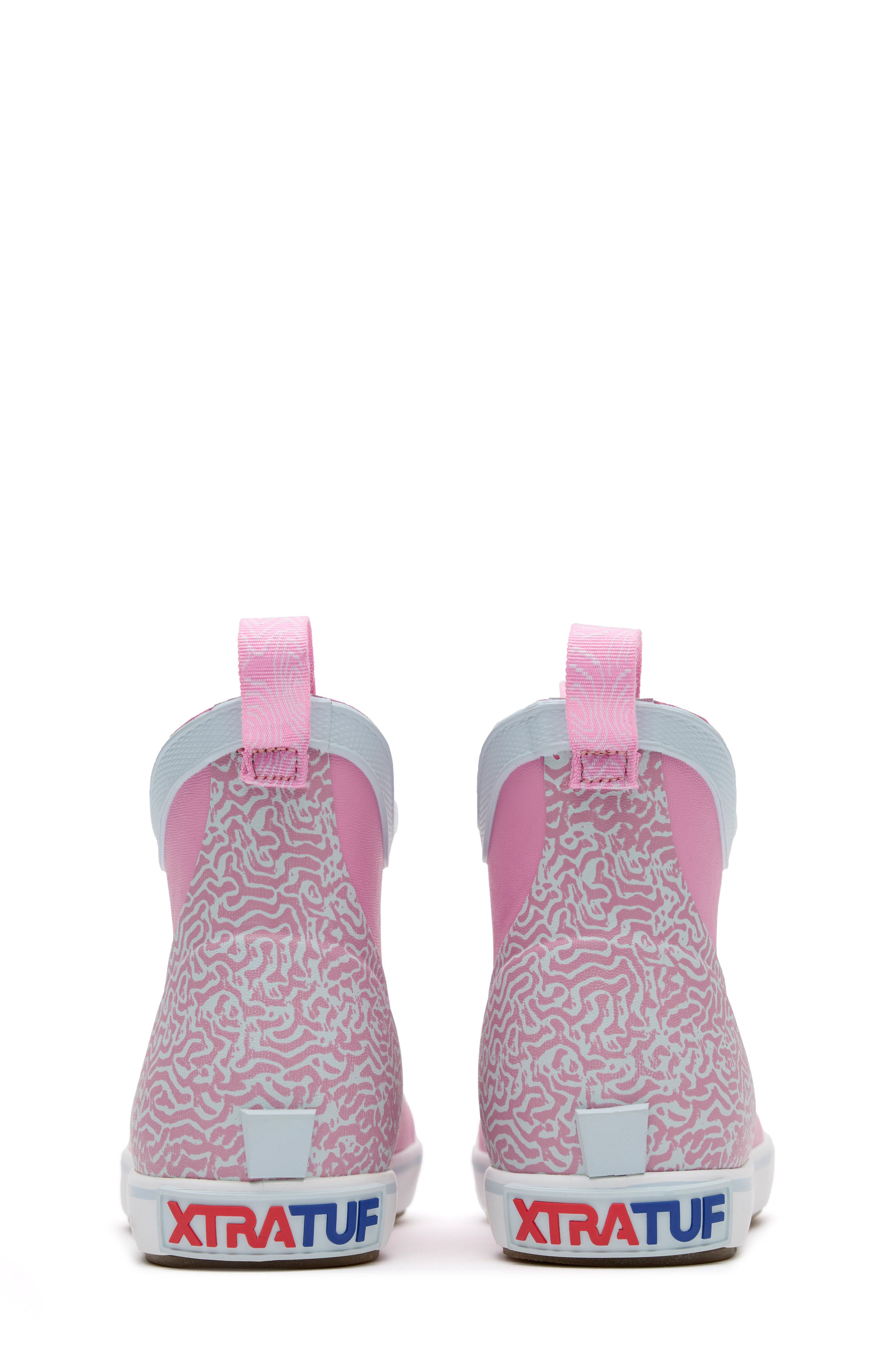 Trolling Ice Fleece Lined Waterproof Ankle Deck Boot, Alternate, color, ORCHID