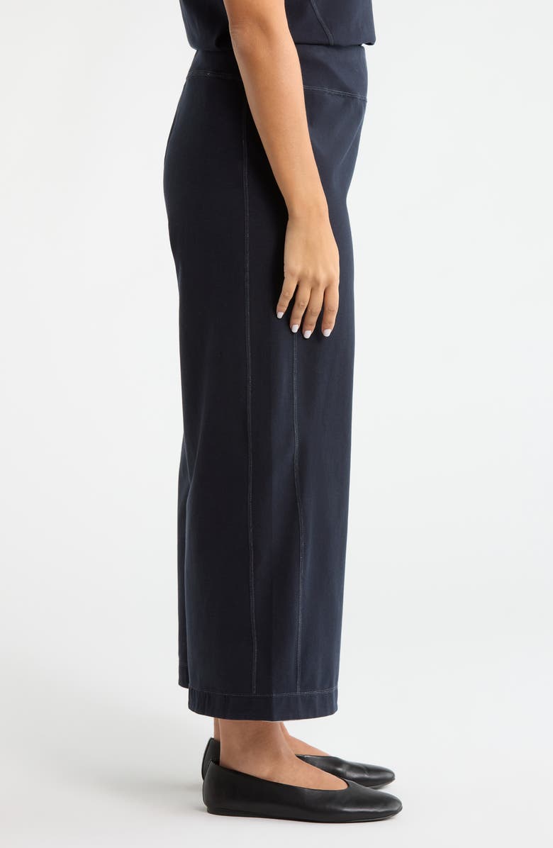 Lysse Jovie Reversible Crop Wide Leg Pants, Alternate, color, True Navy/ Grey Melange