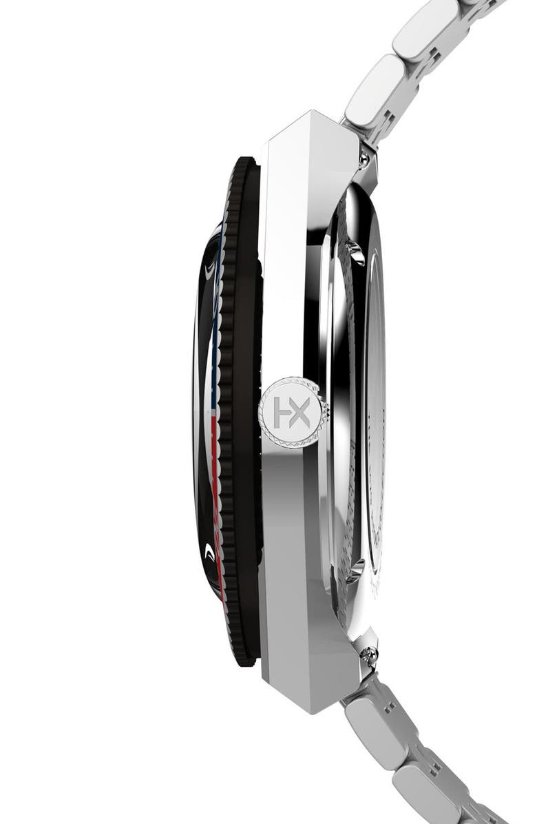 Timex<sup>®</sup> x Peanuts M79 Masked Marvel Automatic Bracelet Watch, 40mm, Alternate, color, Blue