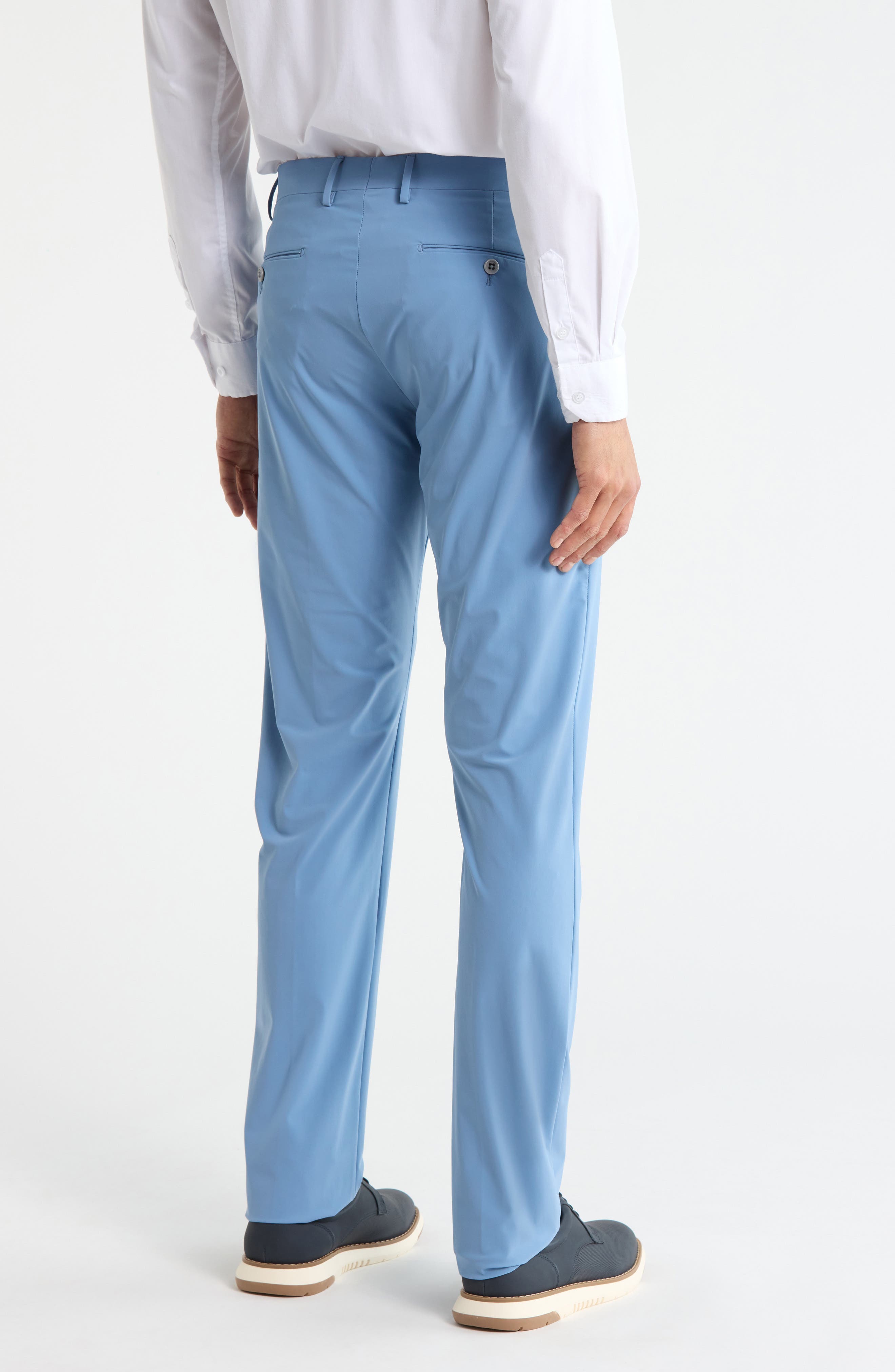 Men's Active Stretch Flat Front Pants - image 4