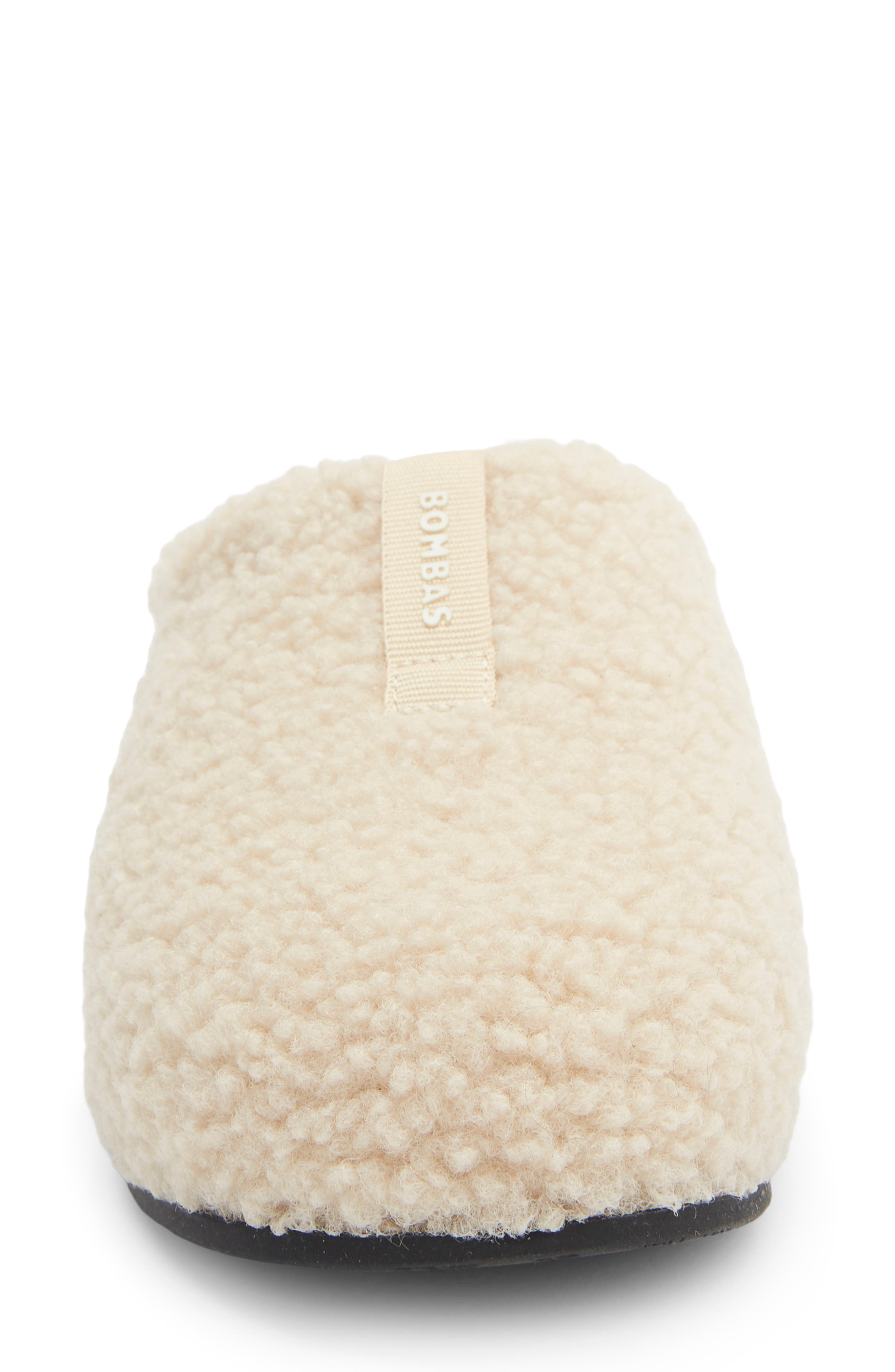 Sunday Faux Shearling Slipper, Alternate, color, SOFT WHITE